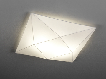 POLARIS - Fabric wall lamp / ceiling lamp by Olé Lighting - view 2